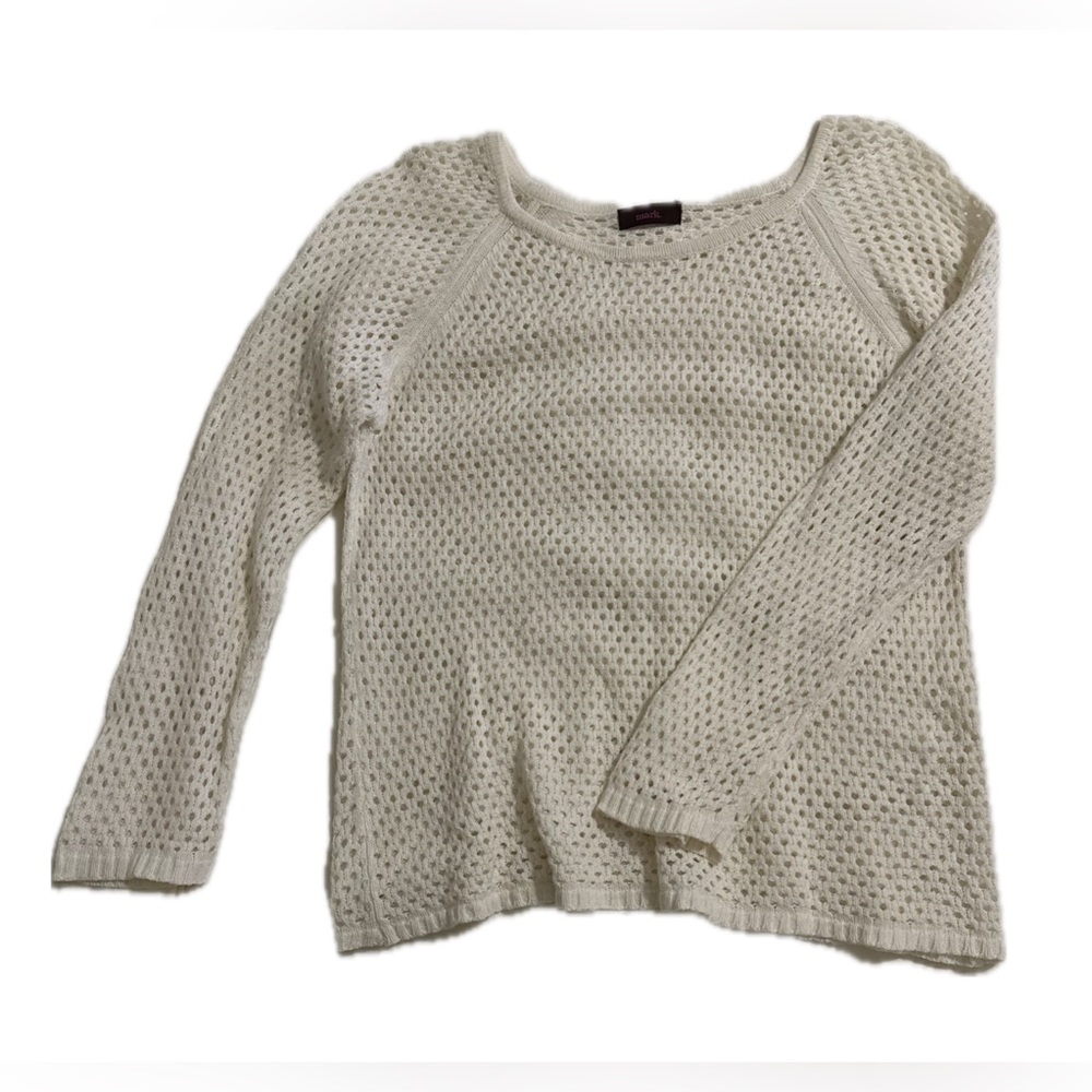 mark. Women's Ivory Knit Sweater
